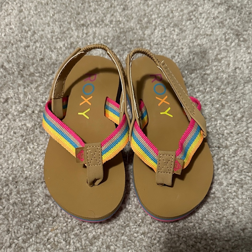 7T Roxy Rainbow Sandals - Picture 2 of 5